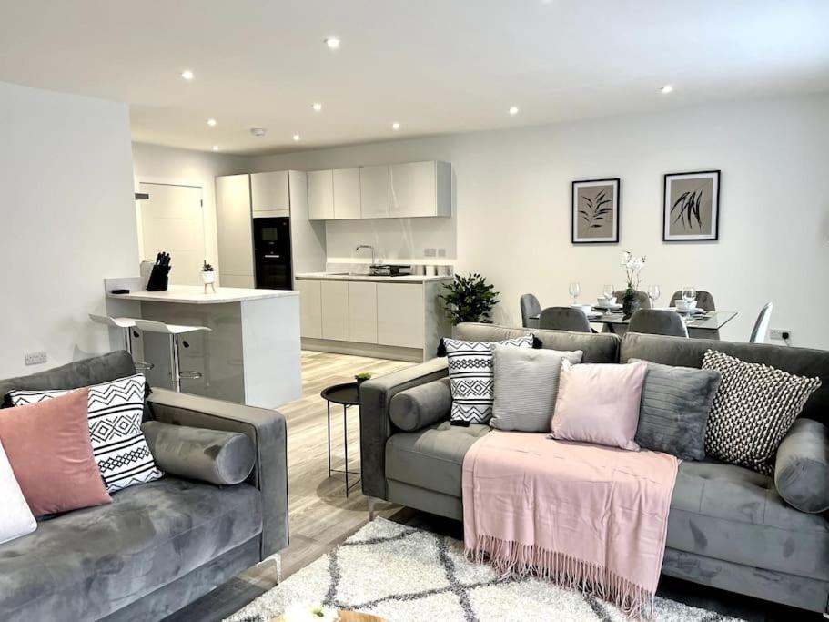Luxury 3 Bed House W Parking & Garden! 1 Villa Bournemouth Buitenkant foto